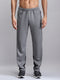 Men Grey Solid Regular Fit Lower