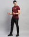 Men Black Solid Regular Fit Track pant