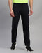 Men Navy Blue Solid Regular Fit Track pant
