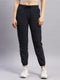 Women Grey Solid Regular Fit Jogger