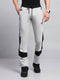 Men Grey Solid Regular Fit Lower