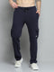 Men Navy Blue Solid   Lower