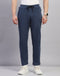 Men Blue Printed Regular Fit Lower