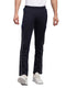 Men Navy Blue Printed Regular Fit Winter Lower