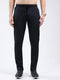 Men Black Solid Regular Fit Winter Lower