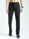 Men Black Solid Regular Fit Lower