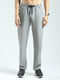 Men Grey Solid Regular Fit Lower