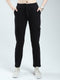 Women Black Solid Regular Fit Lower