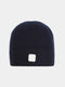 Boys Navy Blue Solid Cap