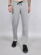 Men Grey Solid Smart Fit Lower