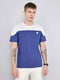 Men White Solid Round Neck Half Sleeve T-Shirt