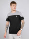 Men Grey Solid Round Neck Half Sleeve T-Shirt