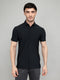 Men Black Solid Collar Half Sleeve Shirt