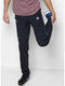 Men Black Blue Smart Fit Lower