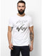 Men White Round Neck Smart Fit T-Shirt