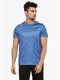 Men Light Grey Round Neck Smart Fit T-Shirt