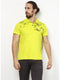 Men Lemon Collar Smart Fit T-Shirt