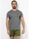 Men Grey Round Neck Smart Fit T-Shirt