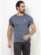 Men Grey Round Neck Smart Fit T-Shirt