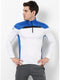Men White Collar Smart Fit T-Shirt