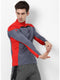 Men Grey Collar Smart Fit T-Shirt