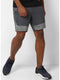 Men Grey Smart Fit Shorts