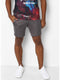 Men Grey Smart Fit Shorts