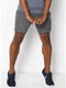 Men Light Grey Smart Fit Shorts