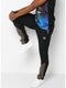 Men Black Slim Fit Lower