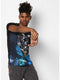 Men Black Round Neck Smart Fit T-Shirt