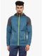 Men Denim Hooded Smart Fit Sweatshirt