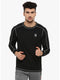 Men Black Round Neck Smart Fit T-Shirt