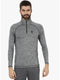 Men Grey Black Fashion Neck Smart Fit T-Shirt