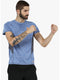 Men Sky Round Neck Smart Fit T-Shirt