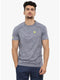 Men Grey Round Neck Smart Fit T-Shirt