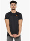 Men Black Round Neck Smart Fit T-Shirt