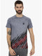 Men Light Navy Round Neck Smart Fit T-Shirt