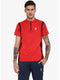 Men Red Fashion Neck Smart Fit T-Shirt