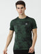 Men Navy Round Neck Regular Fit T-Shirt