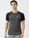 Men Grey Round Neck Regular Fit T-Shirt