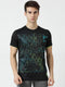 Men Miltery Green Round Neck Regular Fit T-Shirt