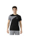 Men Black Round Neck Regular Fit T-Shirt