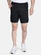 Men Black Regular Fit Shorts