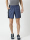 Men Navy Regular Fit Shorts