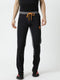 Men Black Regular Fit Lower