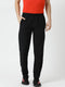 Men Black Regular Fit Lower