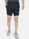 Men Navy Regular Fit Shorts