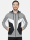 Men Multicolor Hooded Regular Fit Sweatshirt