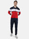 Men Multicolor Collar Regular Fit Tracksuit