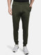Men Forest Green Regular Fit Jogger